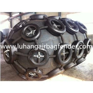 2m x 3.5m aufblasbarer pneumatischer Gummifender